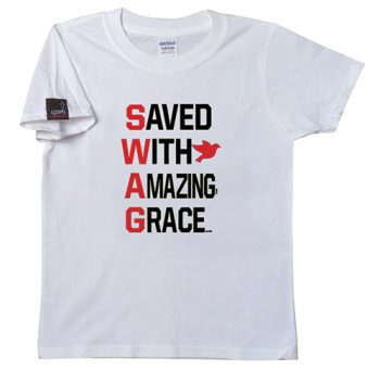 Saved with amazing grace